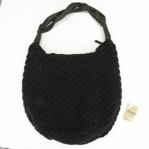 Coldwater Creek Macrame Hobo Bag H:13", L:16", W"5.25", D:9.5"